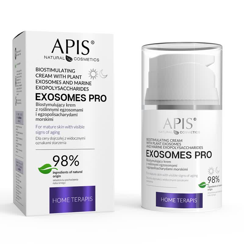 APIS Professional APIS Exosomes Pro Home Terapis Biostymulujący Krem Z Roślinnymi Egzosomami / 50ml — Składniki i ocena