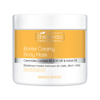Bielenda Mango Boost Barierowa Maska Kremowa Do Ciała, Dłoni I Stóp, 600g