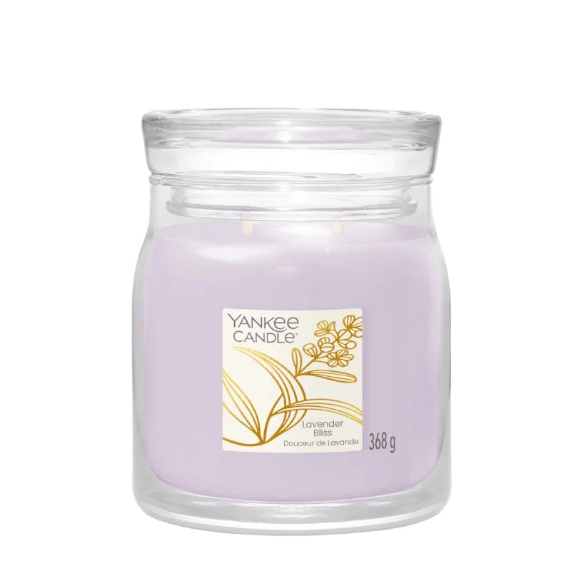 Yankee Candle Signature Świeca Średnia Lavender Bliss