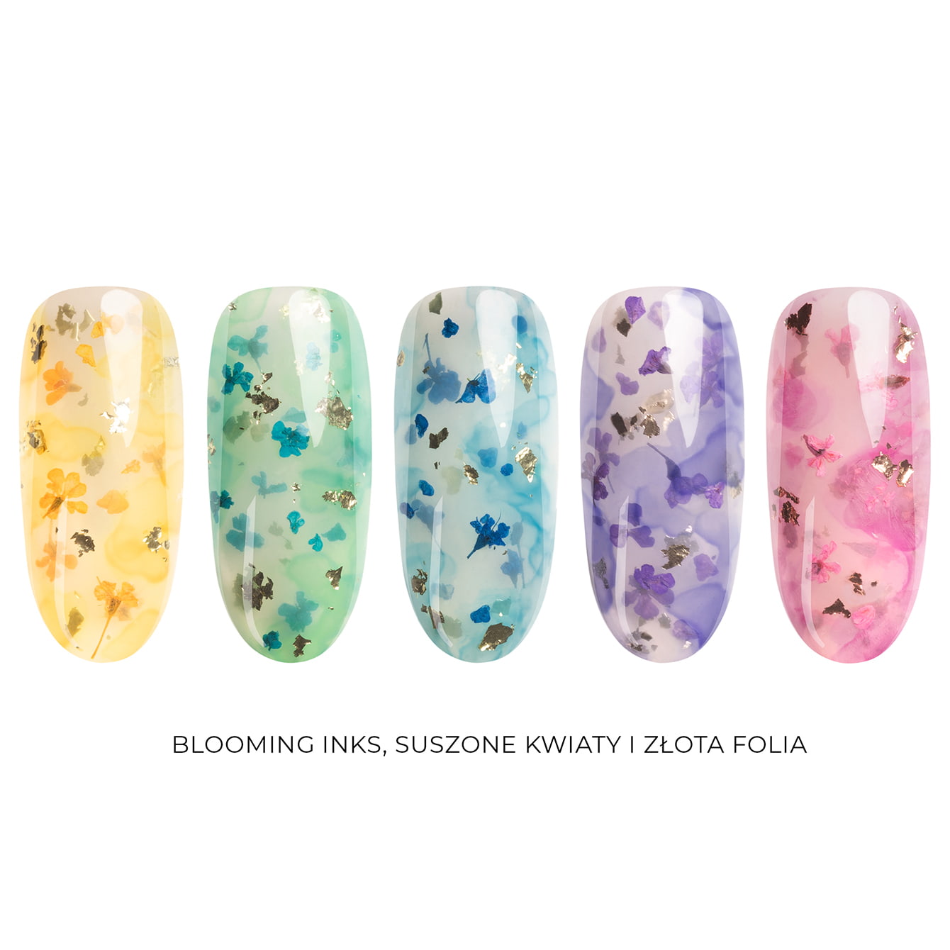 NeoNail Ozdoba Kwiaty Turquoise 05