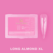 Lunamoon Dual Formy Do Przedłużania Long Almond Xl