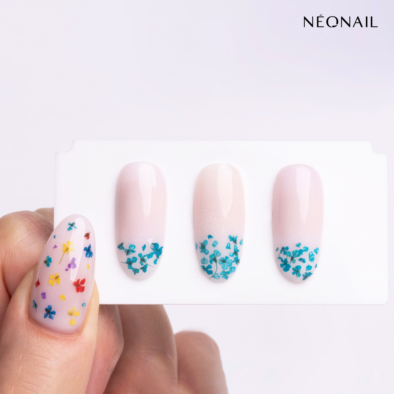 NeoNail Ozdoba Kwiaty Turquoise 05
