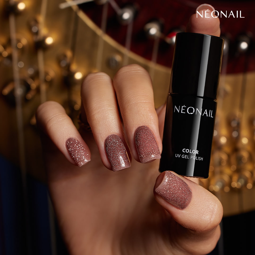 NeoNail Lakier Hybrydowy Snowlit Gold 7,2 ml