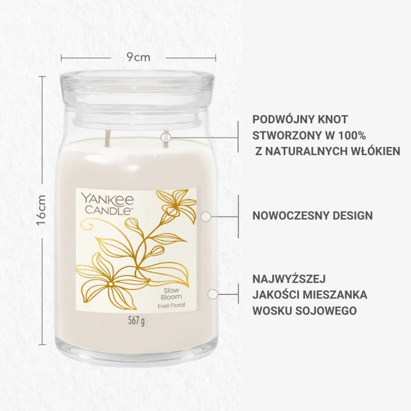 Yankee Candle Signature Świeca Duża Slow Bloom