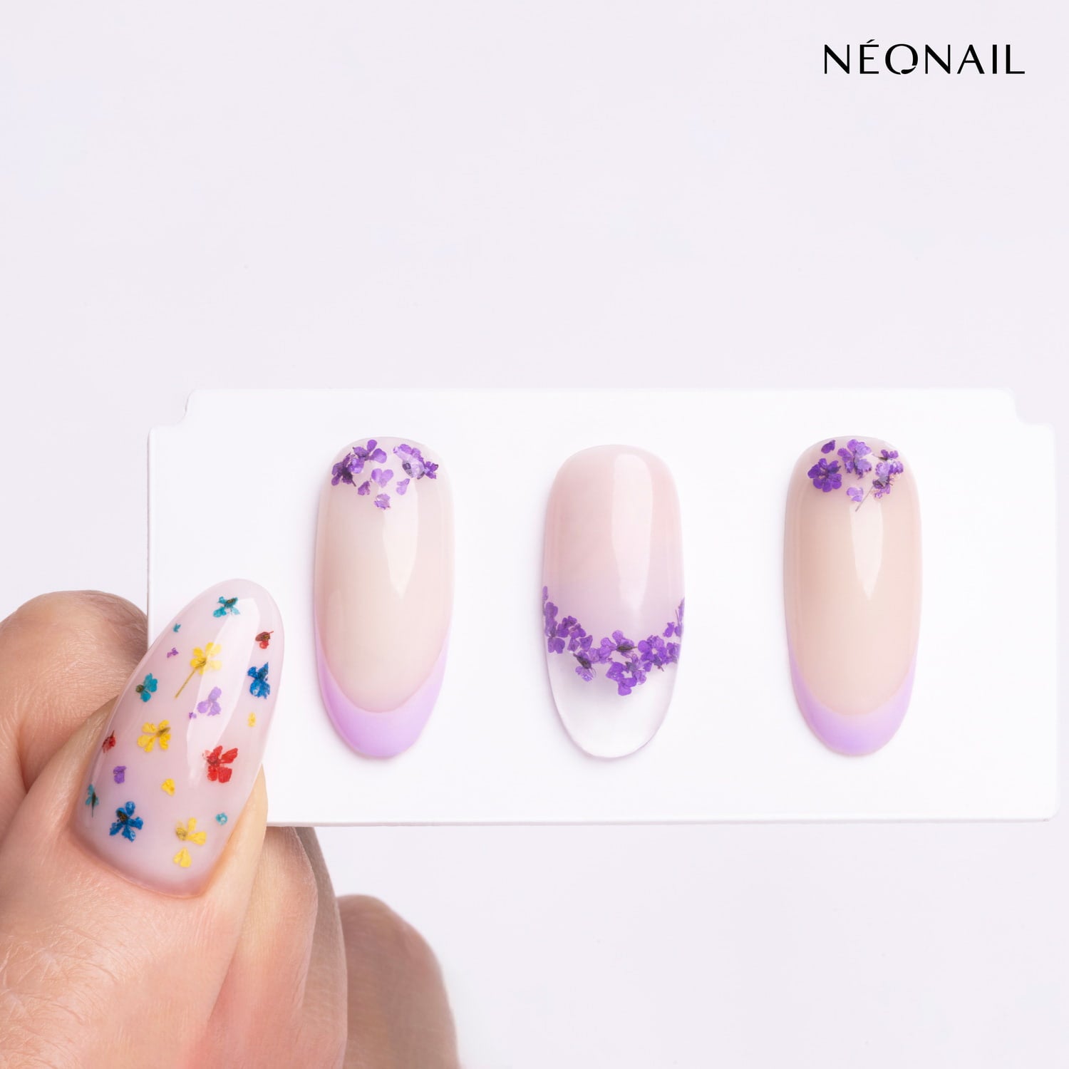 NeoNail Ozdoba Kwiaty Violet 06