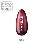 Makear Lakier Hybrydowy Cat Eye C19 8ml