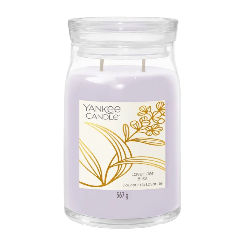 Yankee Candle Signature Świeca Duża Lavender Bliss