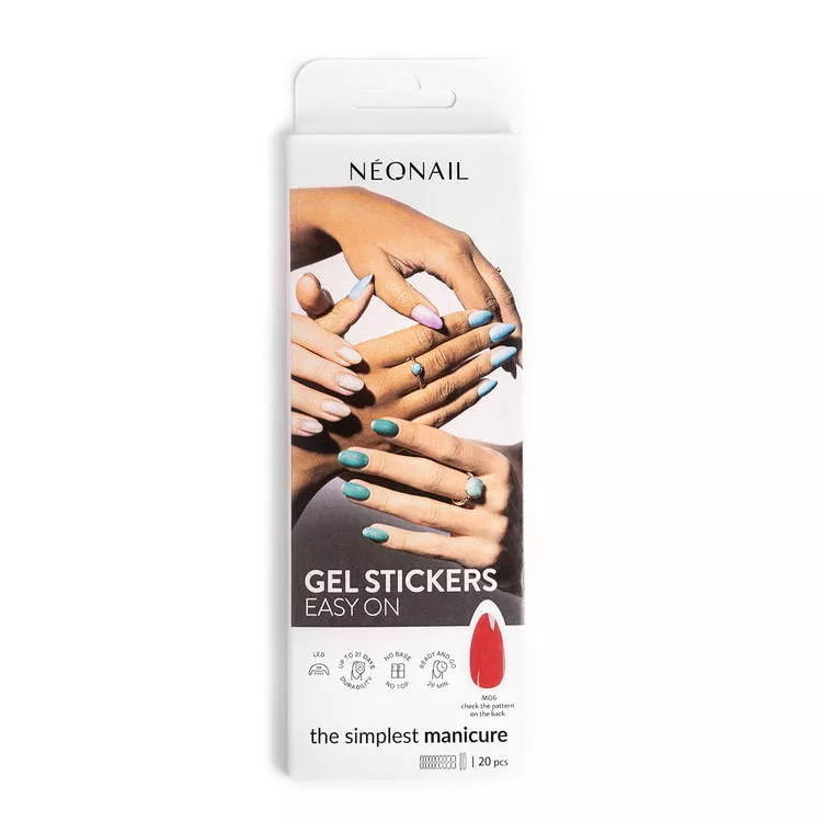 NeoNail Hybryda W Naklejce Gel Stickers Easy On M06