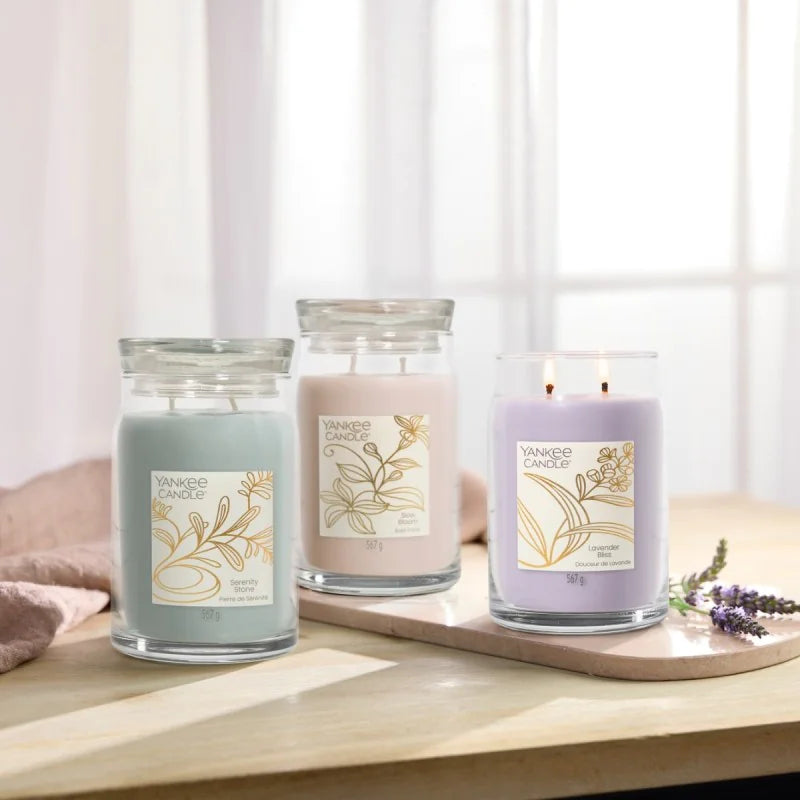 Yankee Candle Signature Świeca Duża Lavender Bliss