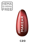 Makear Lakier Hybrydowy Cat Eye C20 8ml