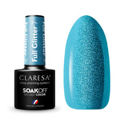 Claresa - Lakier hybrydowy FULL GLITTER 7 -5g