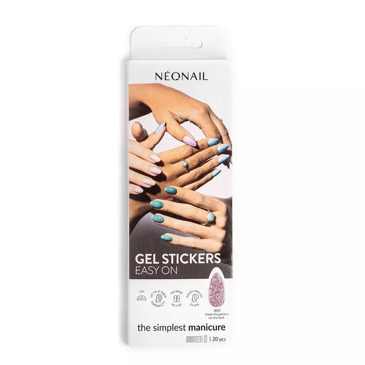 NeoNail Hybryda W Naklejce Gel Stickers Easy On M07