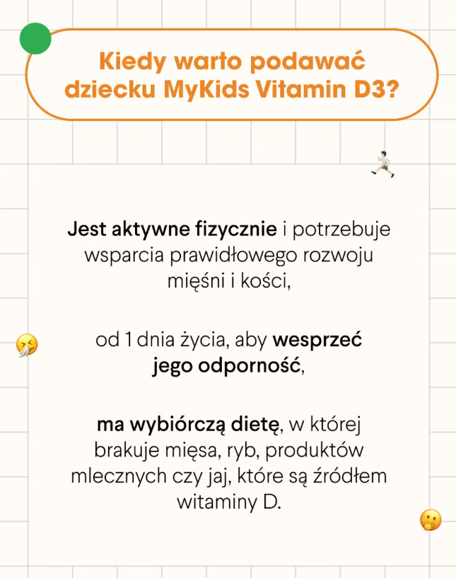 Health Labs Care My Kids Vitamin D 3 W Kropelkach 9,7ml