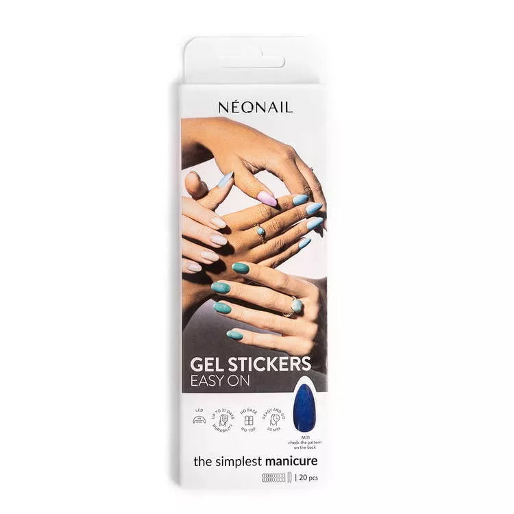 NeoNail Hybryda W Naklejce Gel Stickers Easy On M01