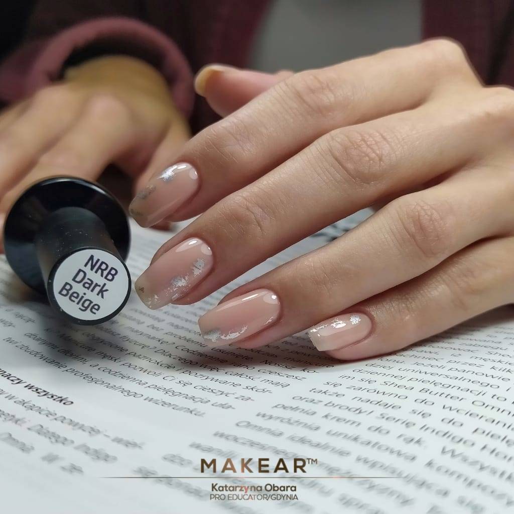 Makear NRB08 Dark Beige Nude Rubber Base