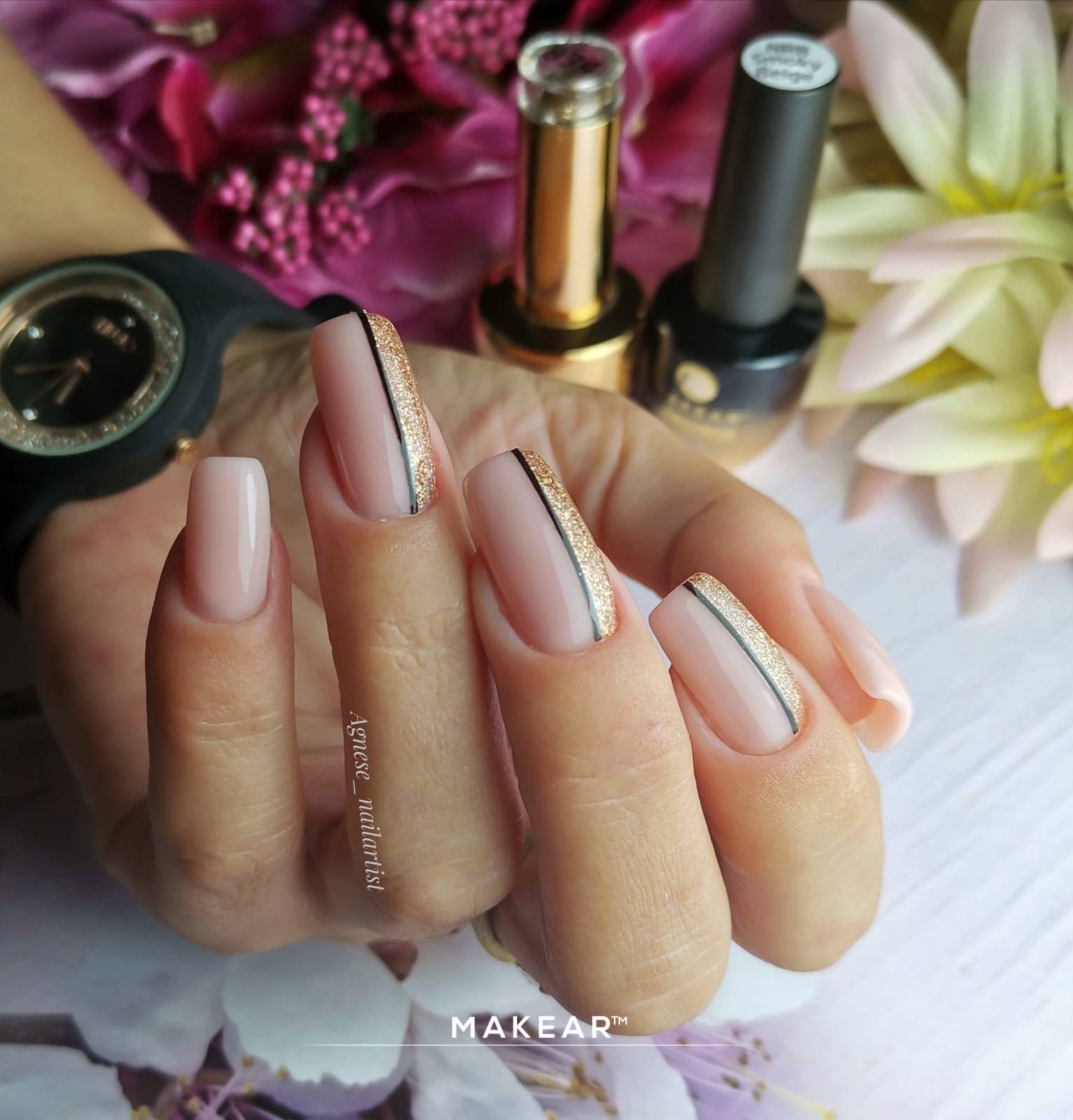 Makear NRB06 Smoky Beige Nude Rubber Base