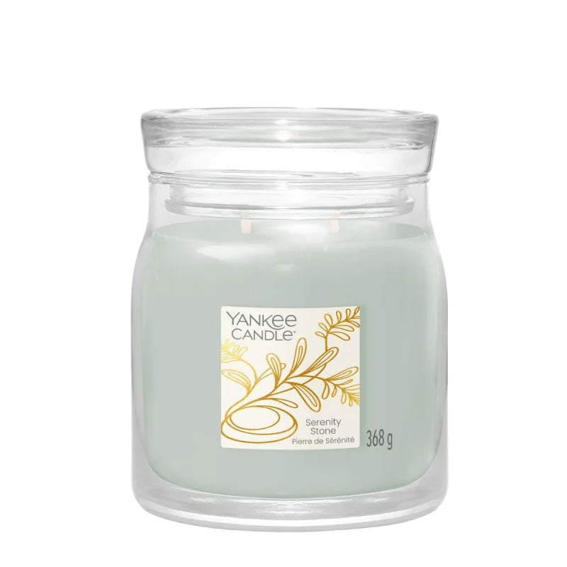 Yankee Candle Signature Świeca Średnia Serenity Stone