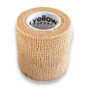 yellowBAND Bandaż Kohezyjny 5cm x 4,5m Cielisty