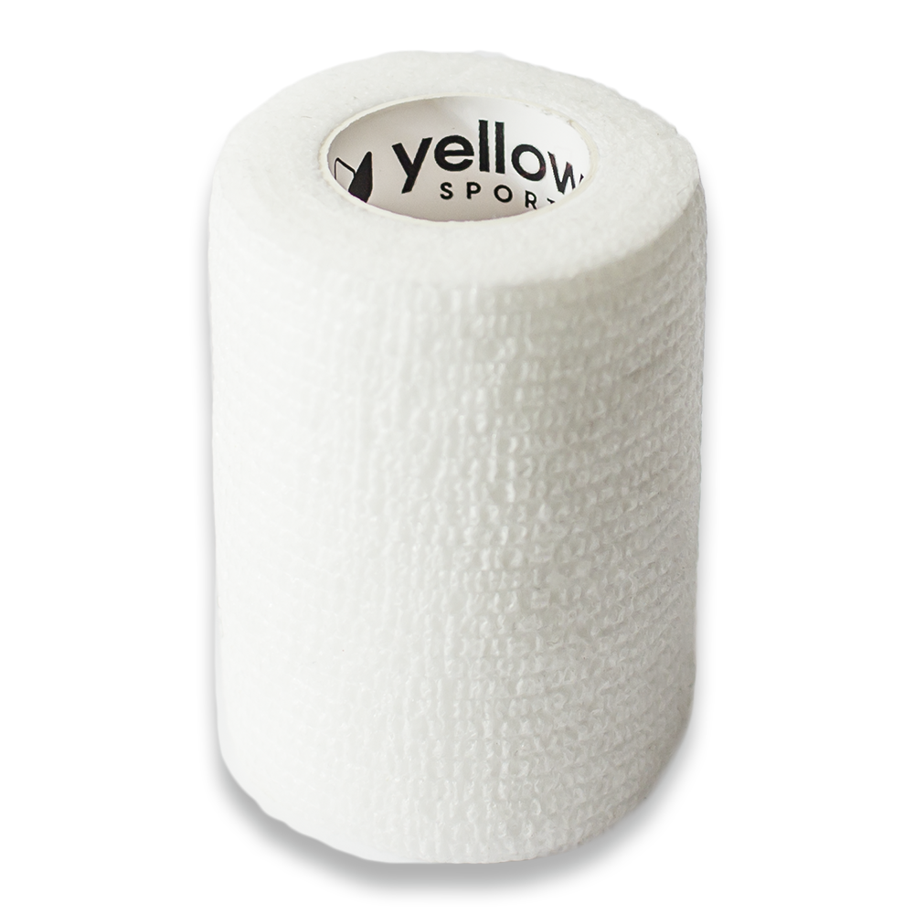 yellowBAND Bandaż Kohezyjny 7cm x 4,5m Biały