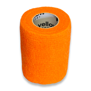 yellowBAND Bandaż Kohezyjny 7,5cm x 4,5m Intensywny Pomarańczowy
