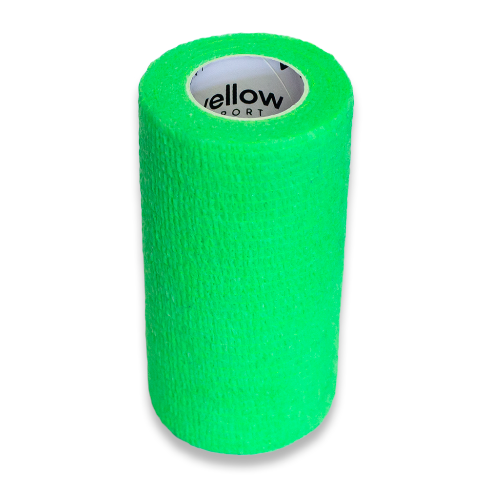 yellowBAND Bandaż Kohezyjny 10cm x 4,5m Intensywny Zielony