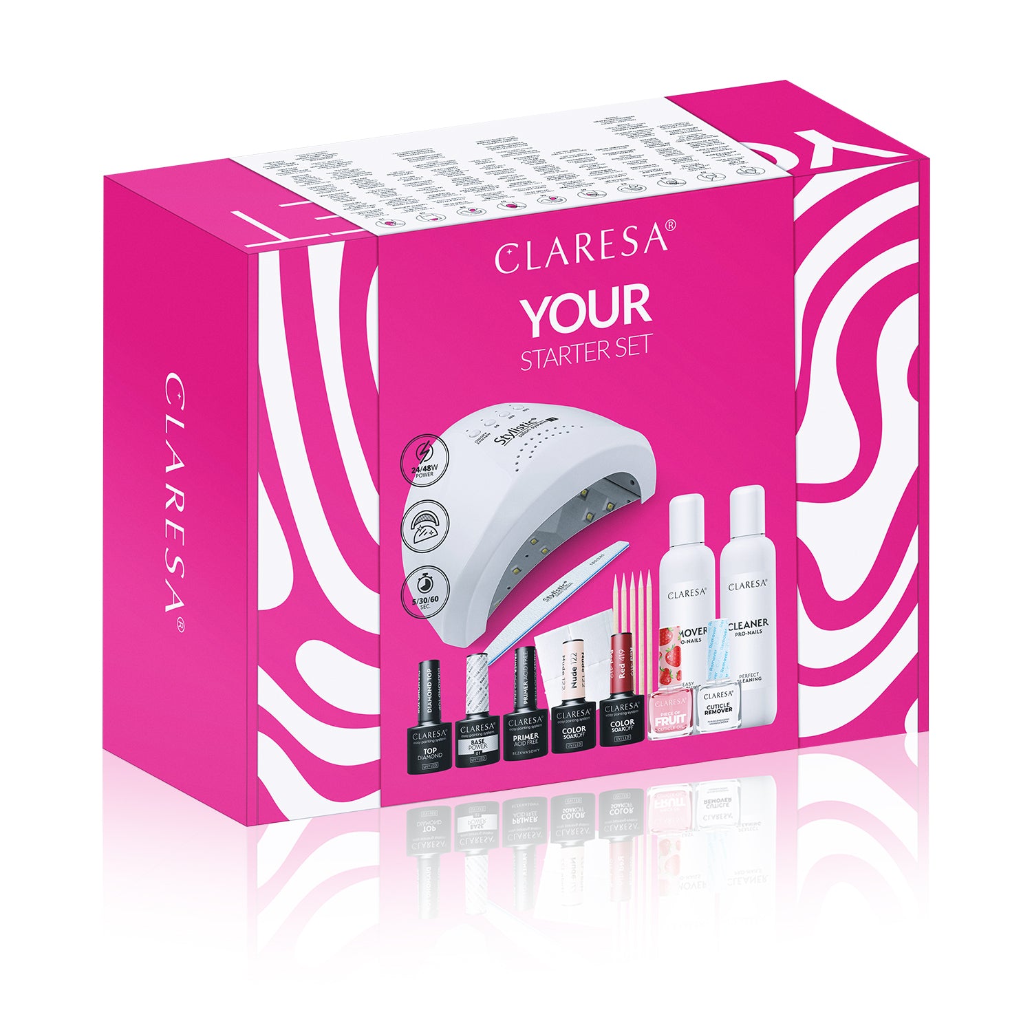 Claresa Zestaw Startowy Do Manicure Your Starter Set