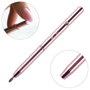 Molly Nails Pędzelek Do Żelu Automatyczny Thin Oval Pro Gel Rose Gold Nr 4