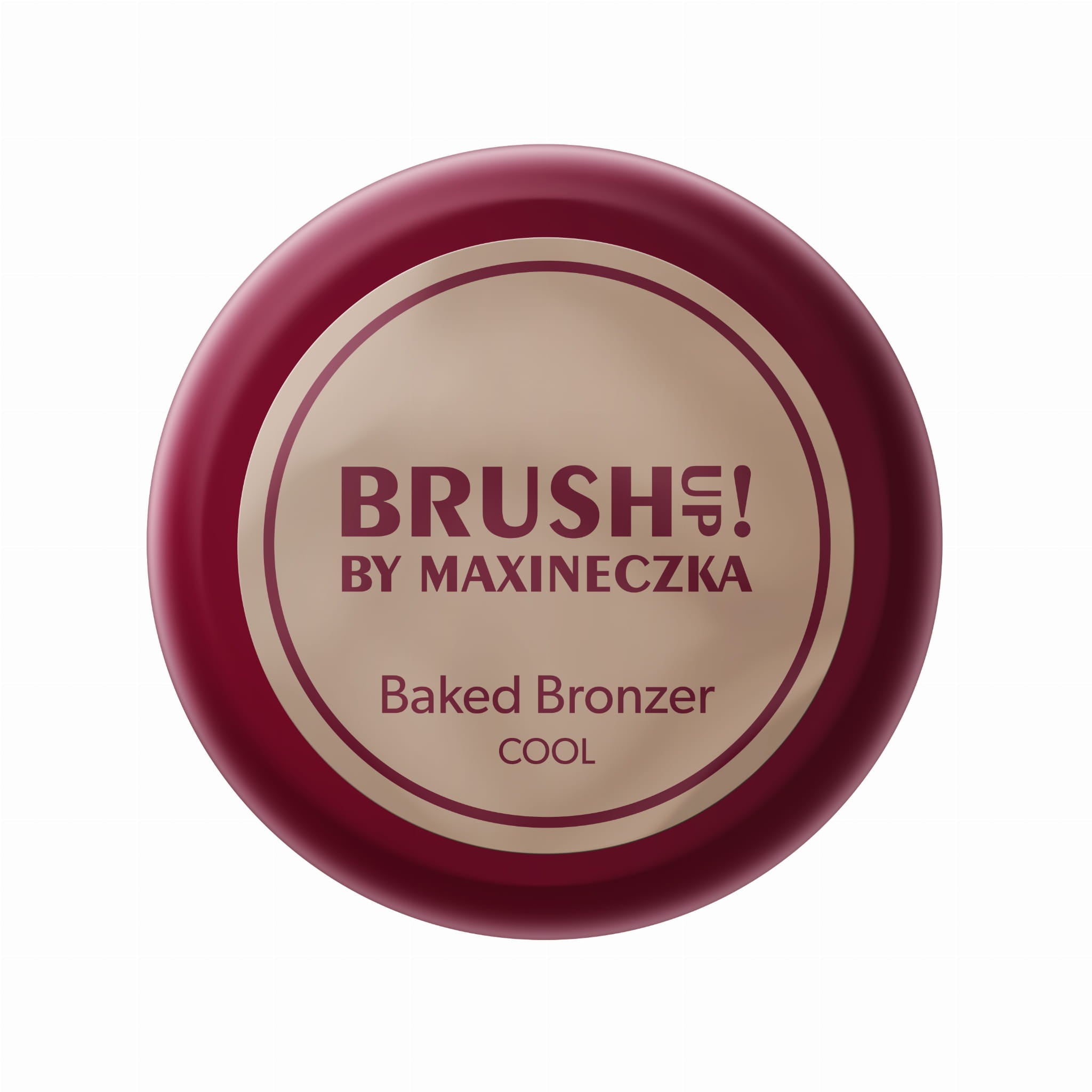 Brush Up! By Maxineczka Wypiekany Bronzer Baked Bronzer 01 Cool 7g