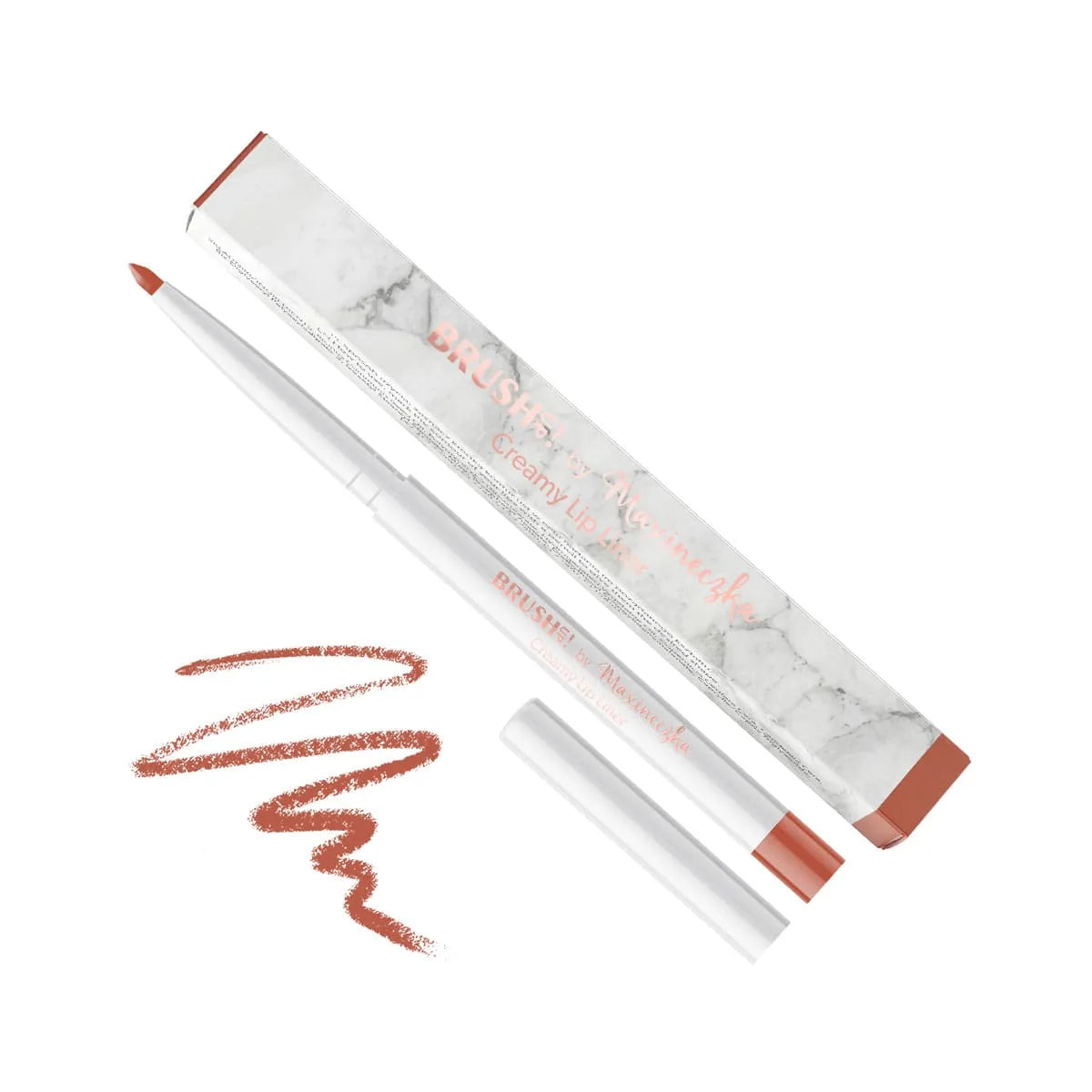 Brushup! By Maxineczka Kremowa Kredka Do Ust: 04 Warm Nude 0,4g