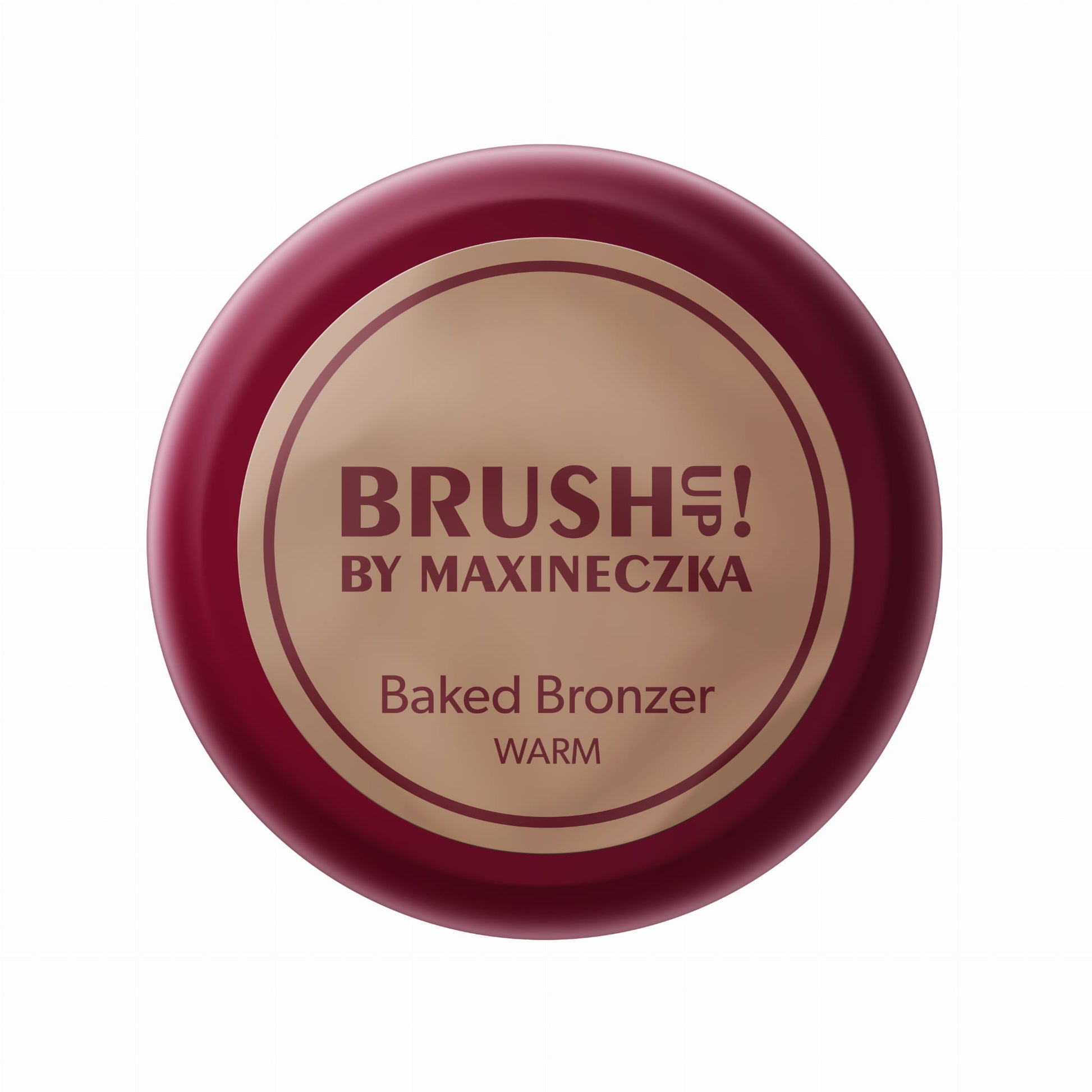 Brush Up! By Maxineczka Wypiekany Bronzer Baked Bronzer 02 Warm 7g