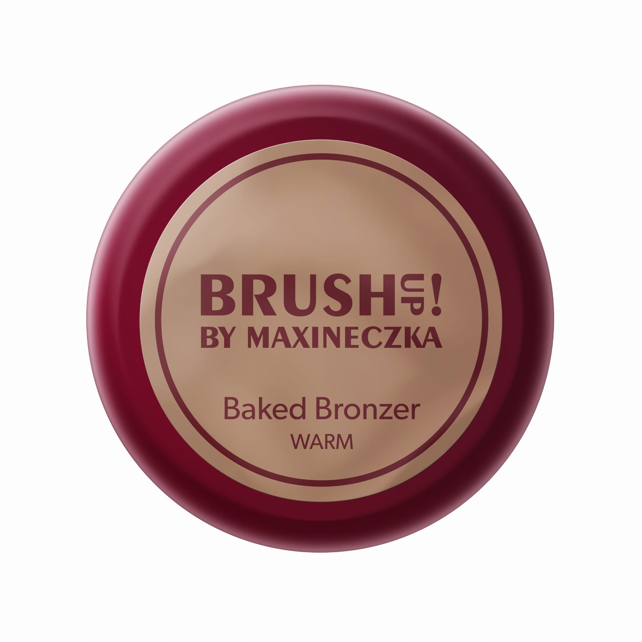 Brush Up! By Maxineczka Wypiekany Bronzer Baked Bronzer 02 Warm 7g