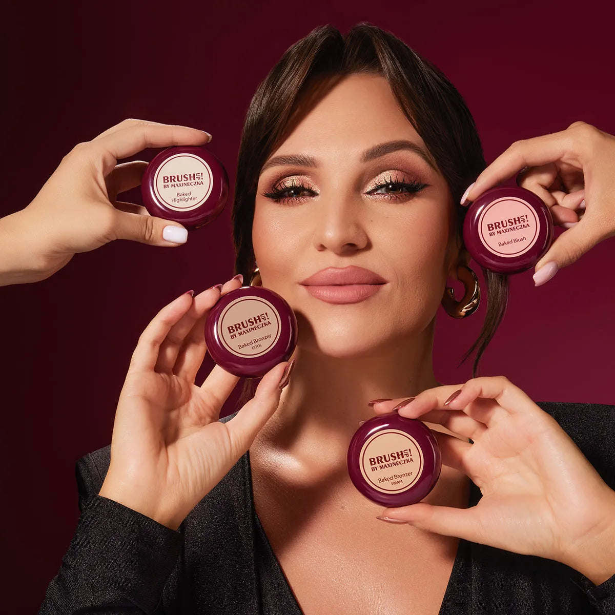 Brush Up! By Maxineczka Wypiekany Rozświetlacz Baked Highlighter 7g
