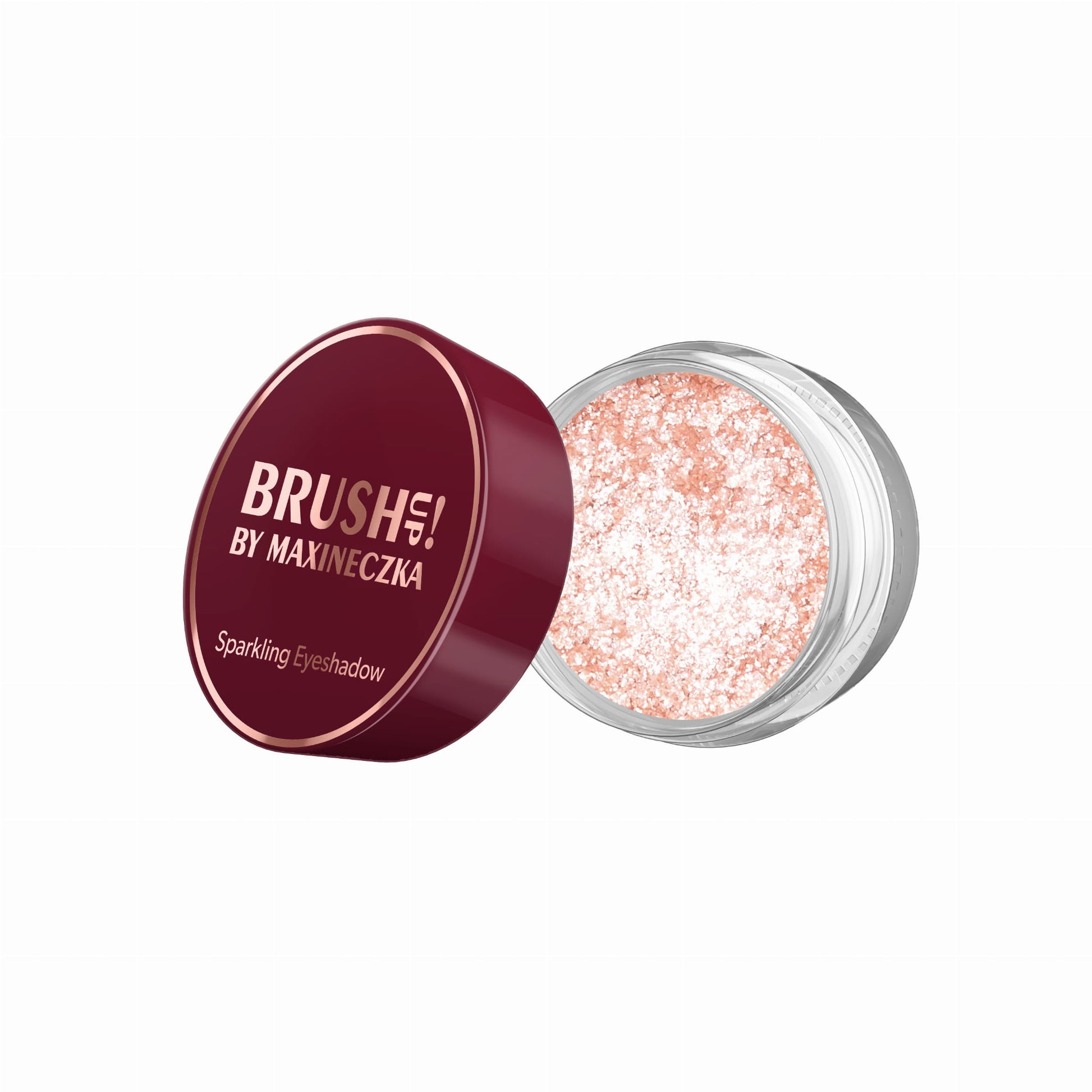 Brush Up! By Maxineczka Peach Gold 02 Błyszczący Cień Do Powiek Sparkling Eyeshadow