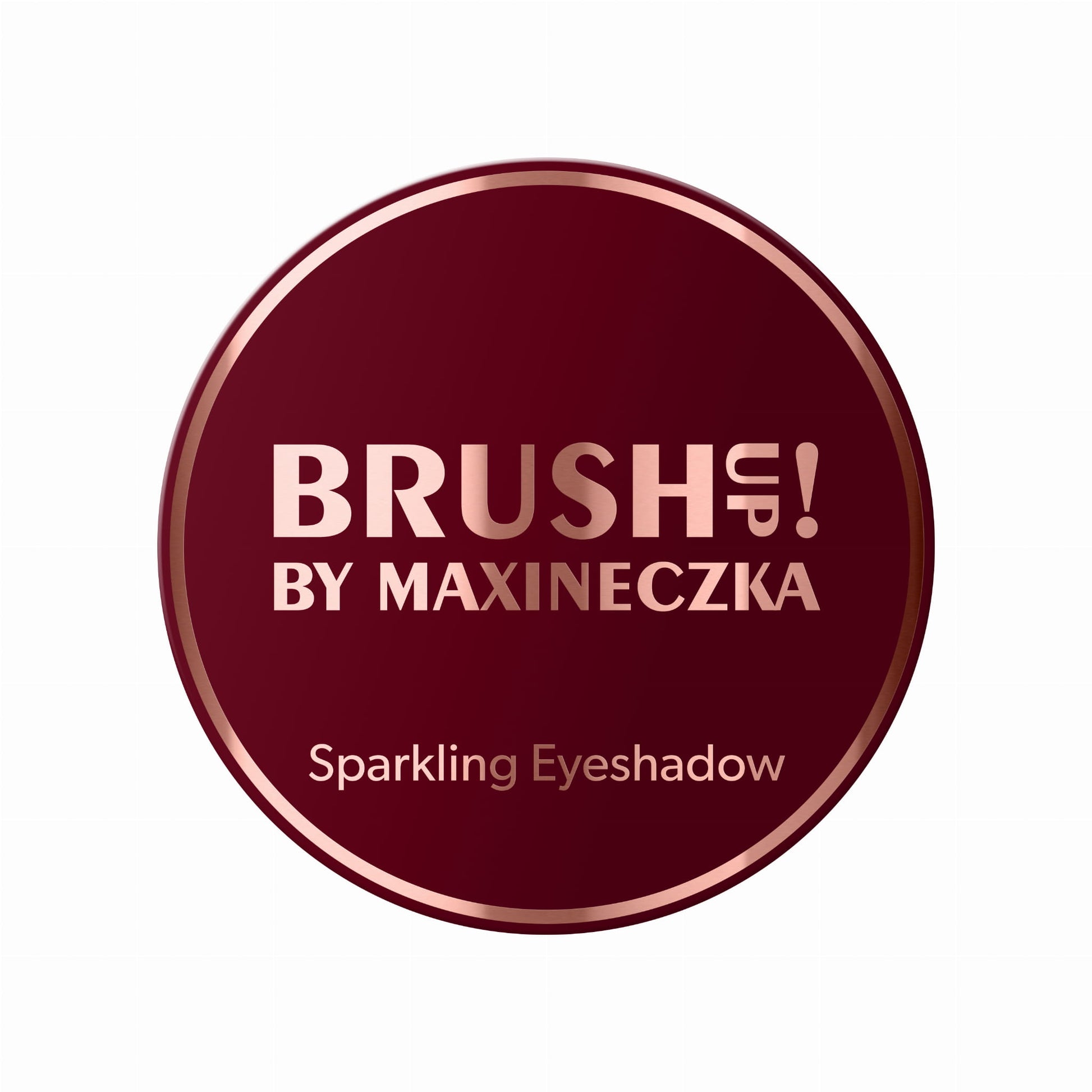 Brush Up! By Maxineczka Peach Gold 02 Błyszczący Cień Do Powiek Sparkling Eyeshadow
