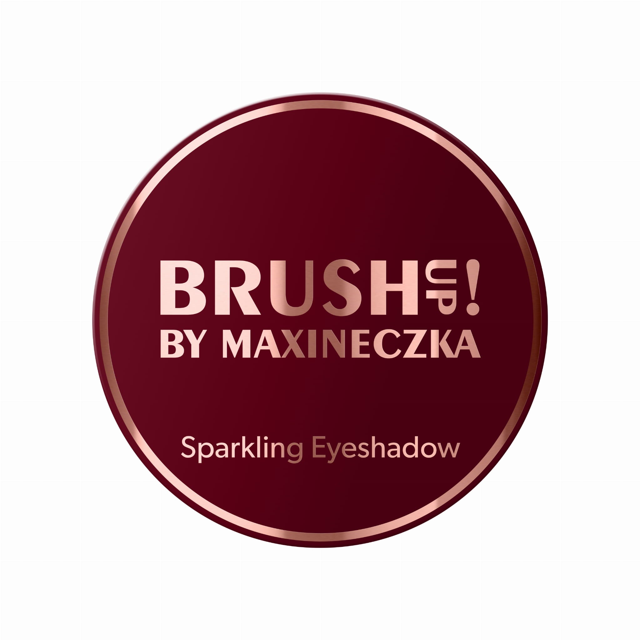 Brush Up! By Maxineczka Peach Gold 02 Błyszczący Cień Do Powiek Sparkling Eyeshadow
