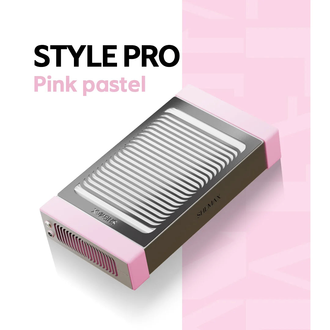 Shemax Pochłaniacz Pyłu Do Manicure Style PRO - Pastel Pink