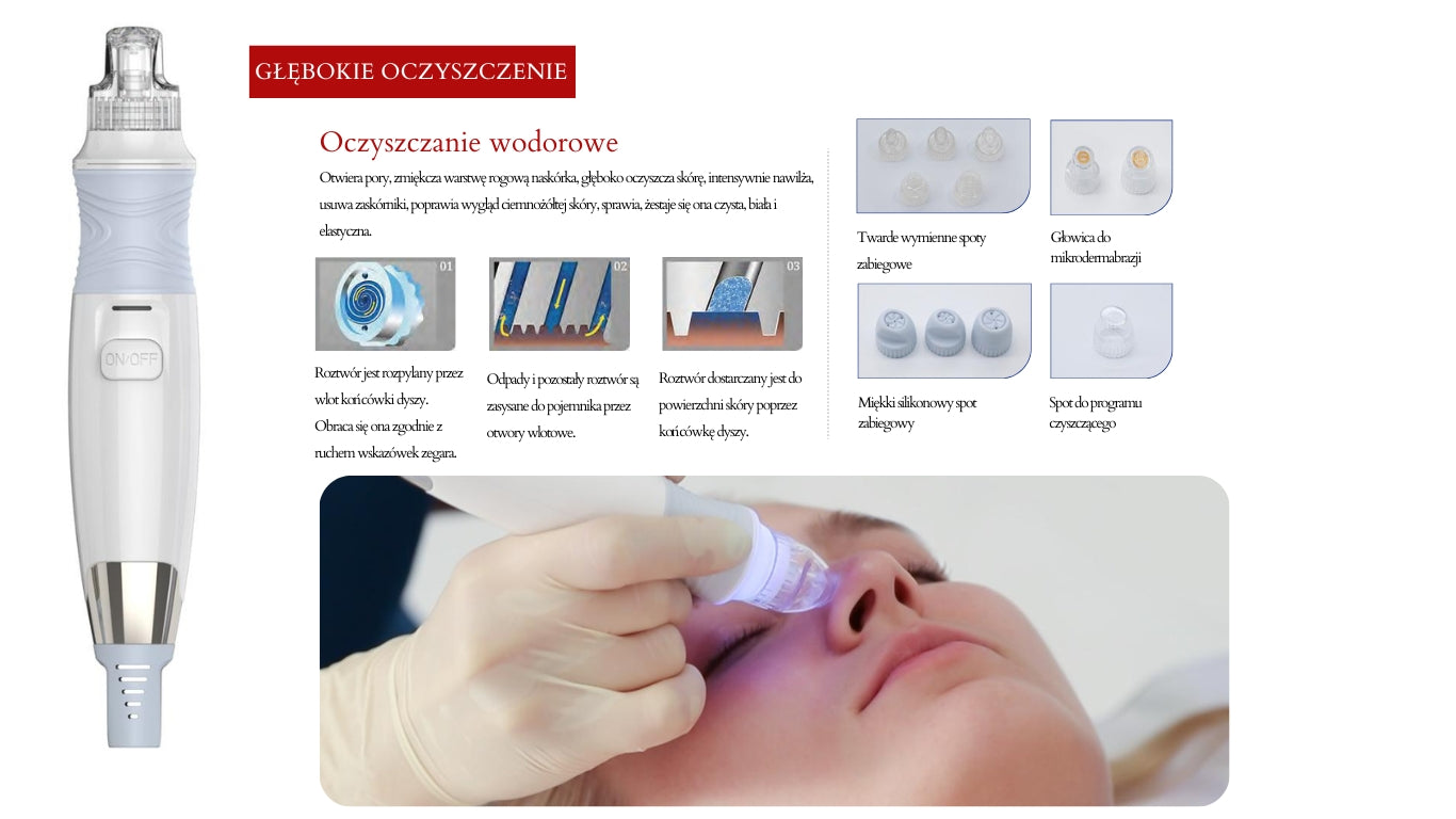 Urządzenie Kosmetyczne - Aqualux H2 Exclusive New Generation
