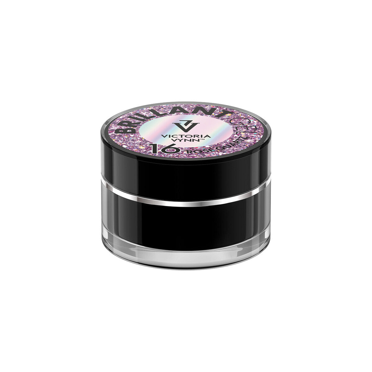 Żel Brokatowy Do Zdobień Brillant Gel 16 Rose Quartz 5g