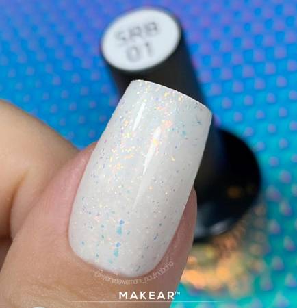 Makear Baza Kauczukowa Sparkling Rubber Base SRB01 Lyra 8 ml