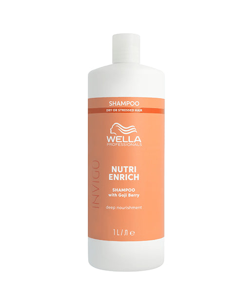 Wella Invigo Nutri-Enrich - Szampon Odżywiający Do Włosów Suchych 1000 ml