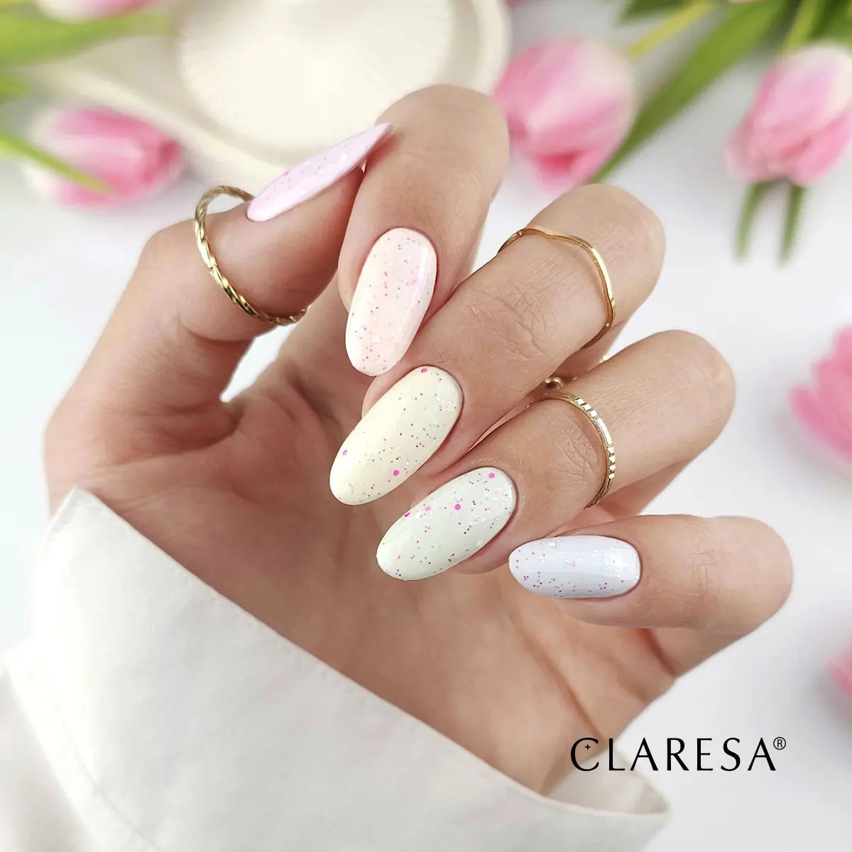 Claresa Lakier Hybrydowy Ciao,Pastel! 9 5g