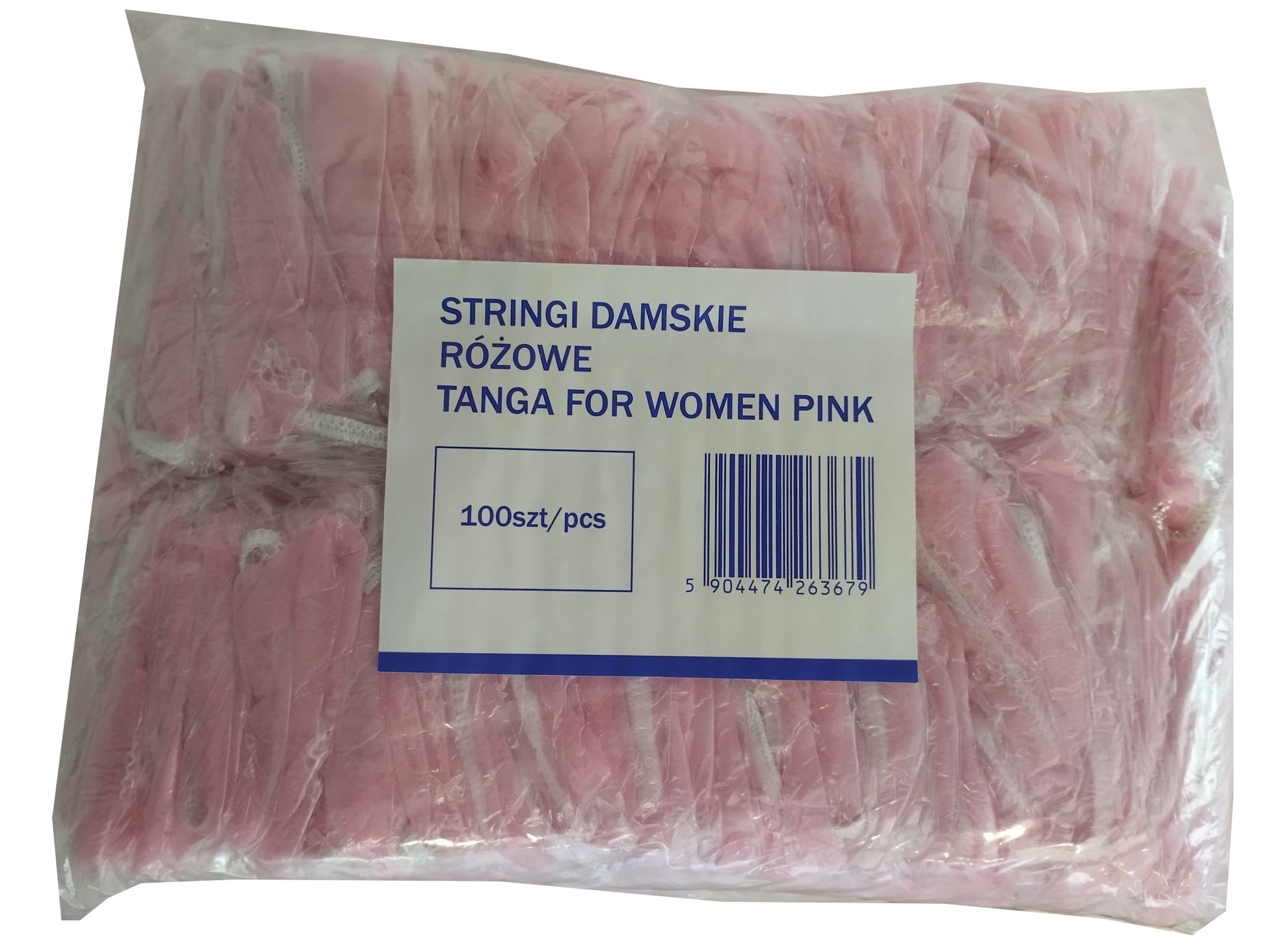 Hygienic Group Stringi Damskie Różowe 100 Sztuk