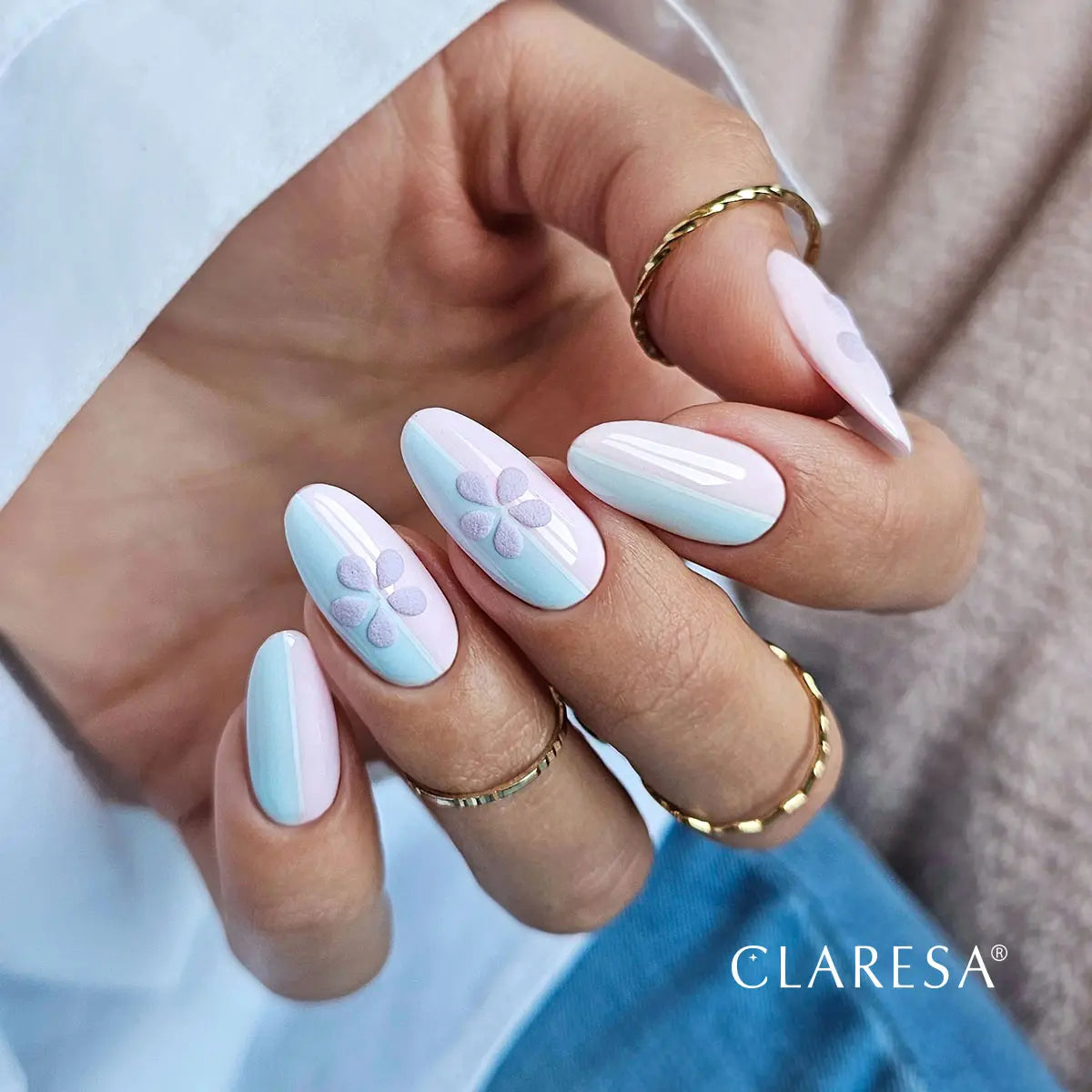 Claresa Lakier Hybrydowy Ciao,Pastel! 5 5g