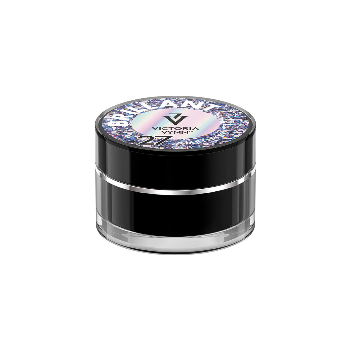 Żel Brokatowy Do Zdobień Brillant Gel 27 Amethyst 5g