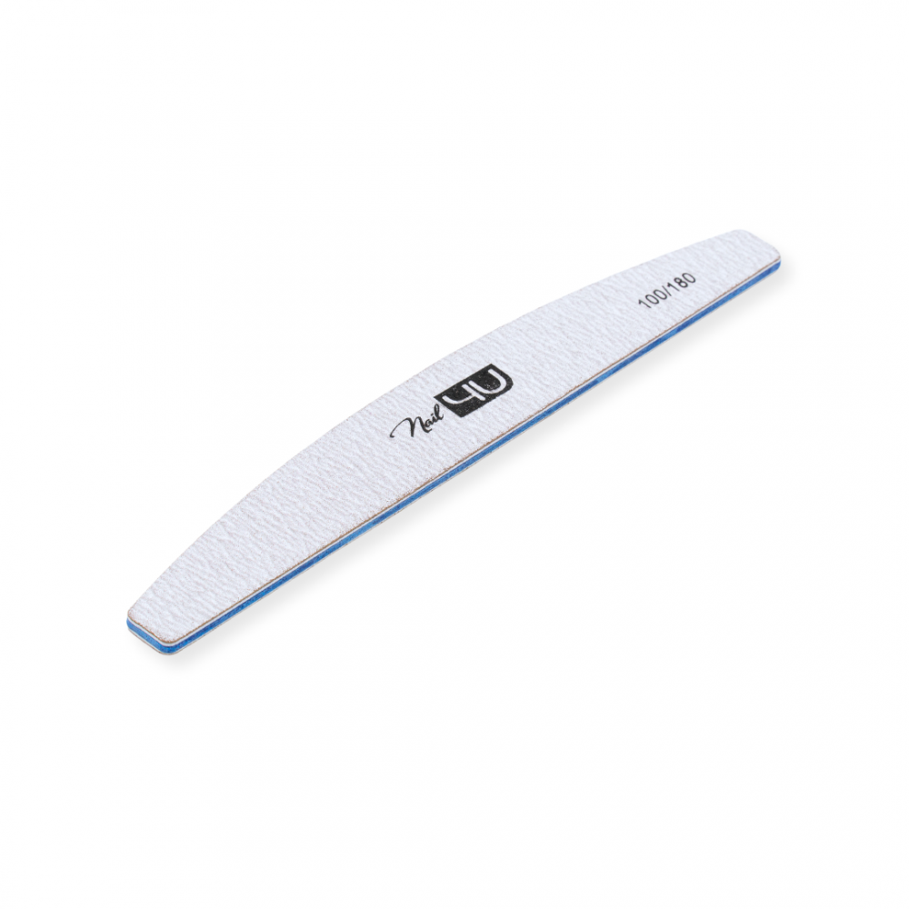 Nail4U Pilnik BASIC NAKED Łódka 100/180 (Komplet 25 Sztuk)