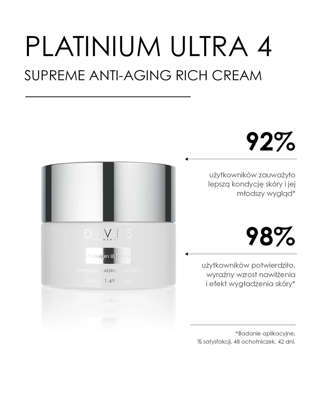 Dives Platinium Ultra 4 - Supreme Anti-Aging Rich Cream 50ml