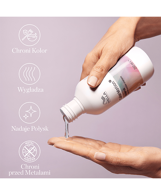Wella Color Mation - Szampon Chroniący Kolor Włosów, Zachowujący Ich Gładkość I Blask 250 Ml