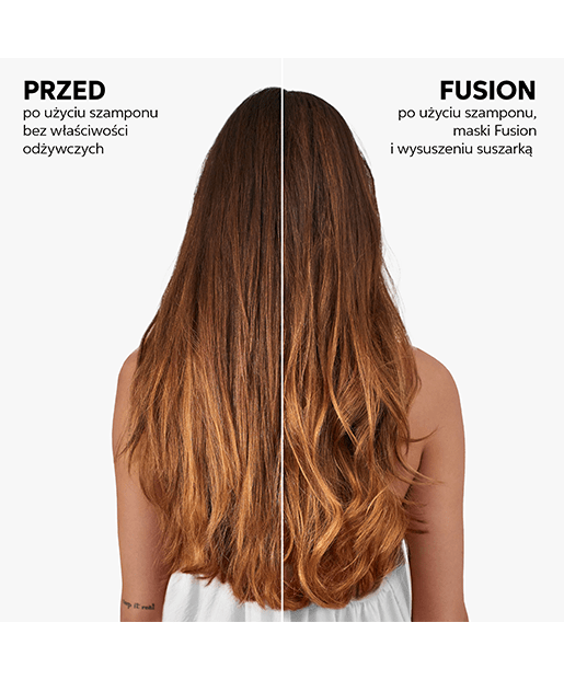 Wella Fusion - Intensywnie Odżywiający I Odbudowujący Szampon Do Włosów Zniszczonych 250 Ml
