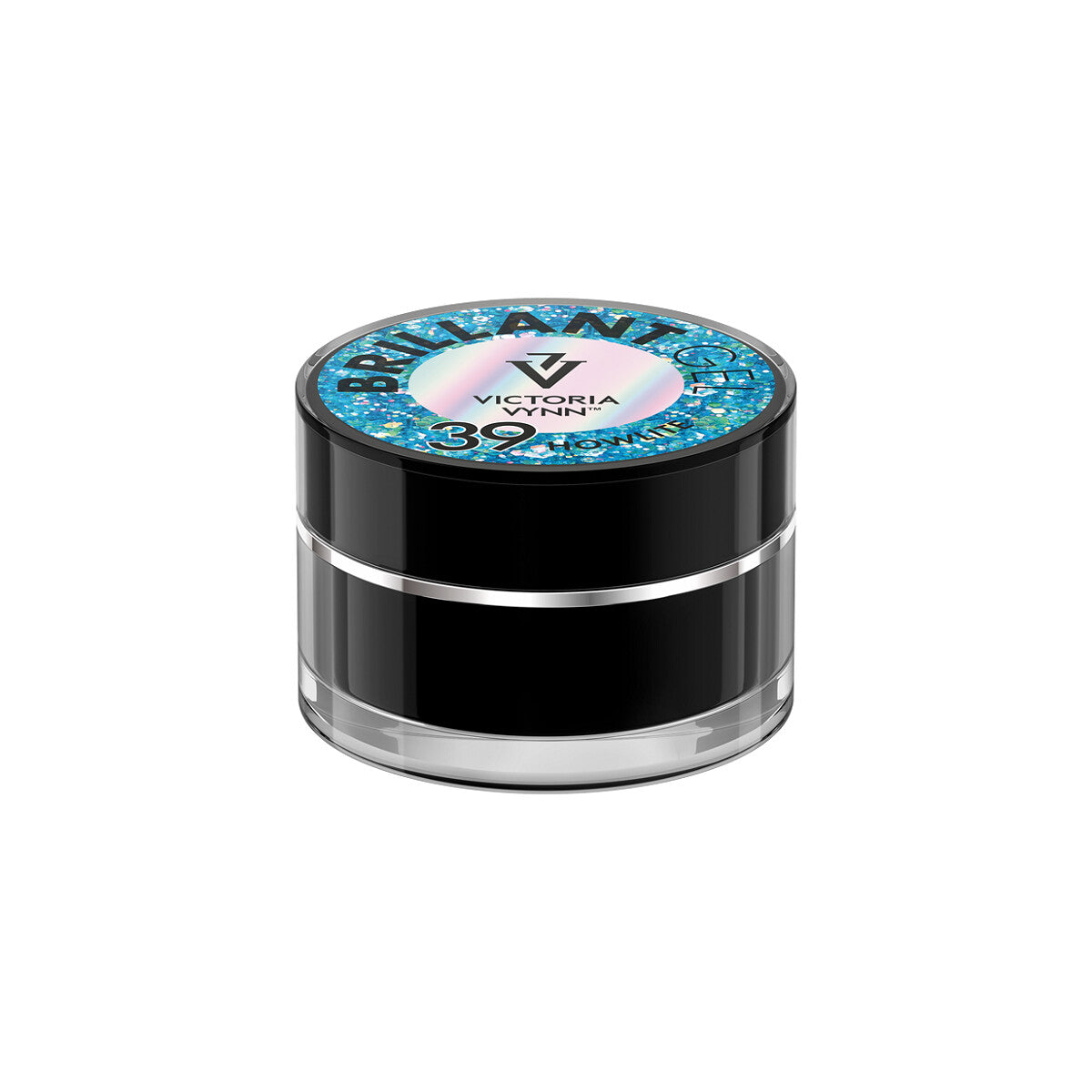Żel Brokatowy Do Zdobień Brillant Gel 39 Howlite 5g