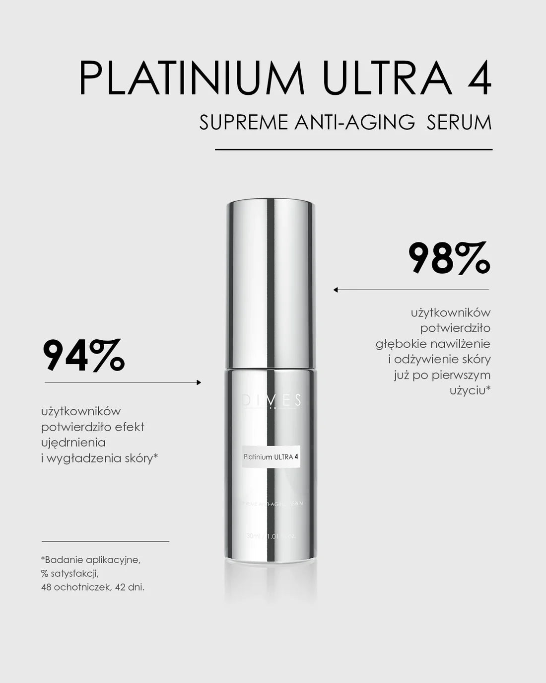 Dives Platinium Ultra 4 - Supreme Anti-Aging Serum 30ml